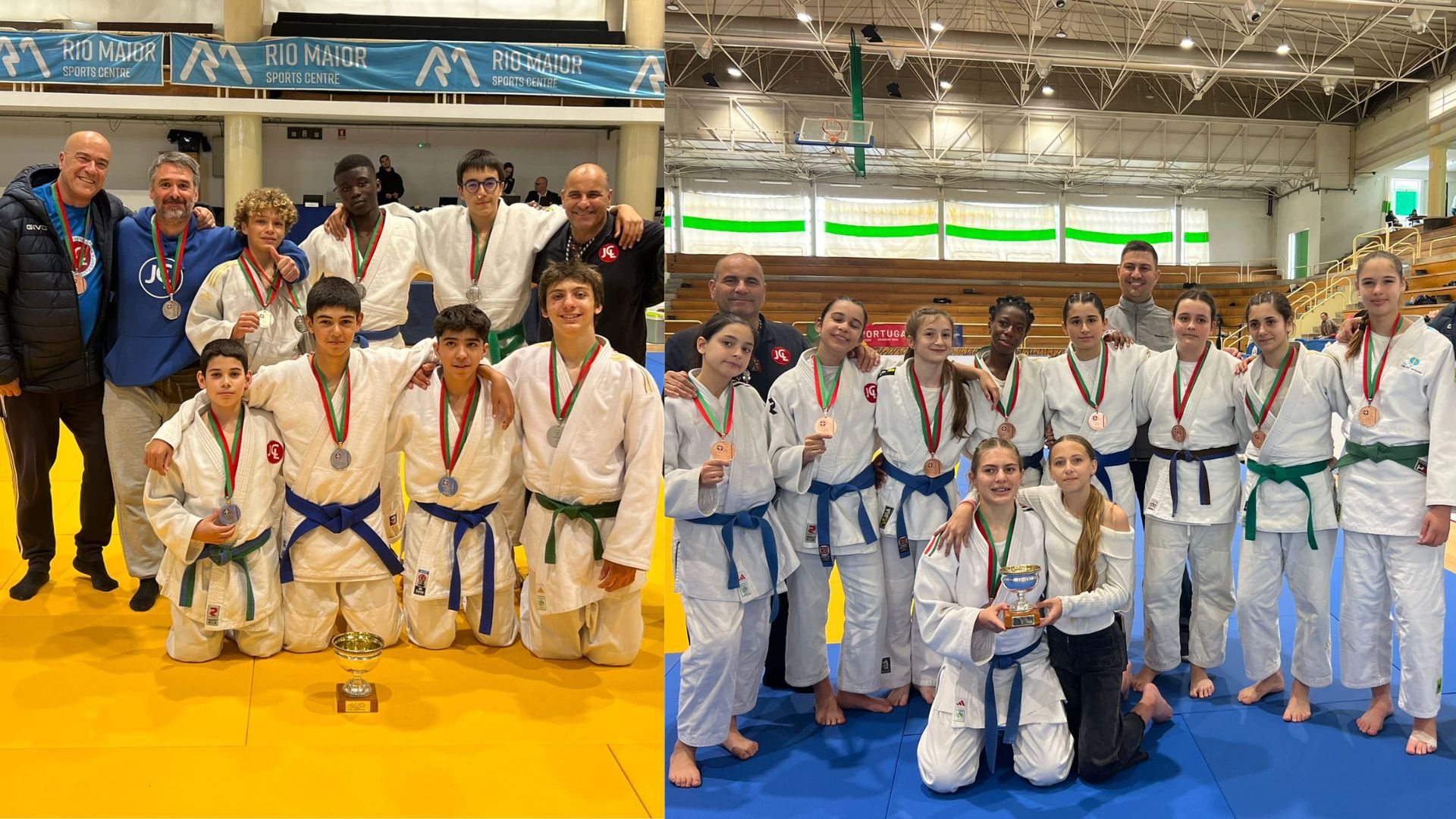 Judocas alenquerenses medalhados no Campeonato Nacional de Juvenis