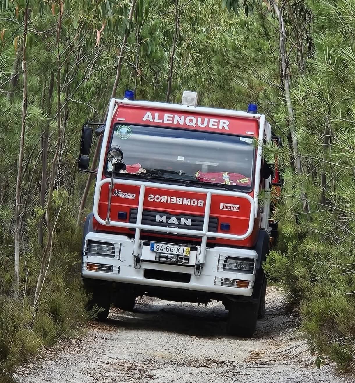 Homem detido por incêndio rural em Alenquer na sequência de uma queima descontrolada