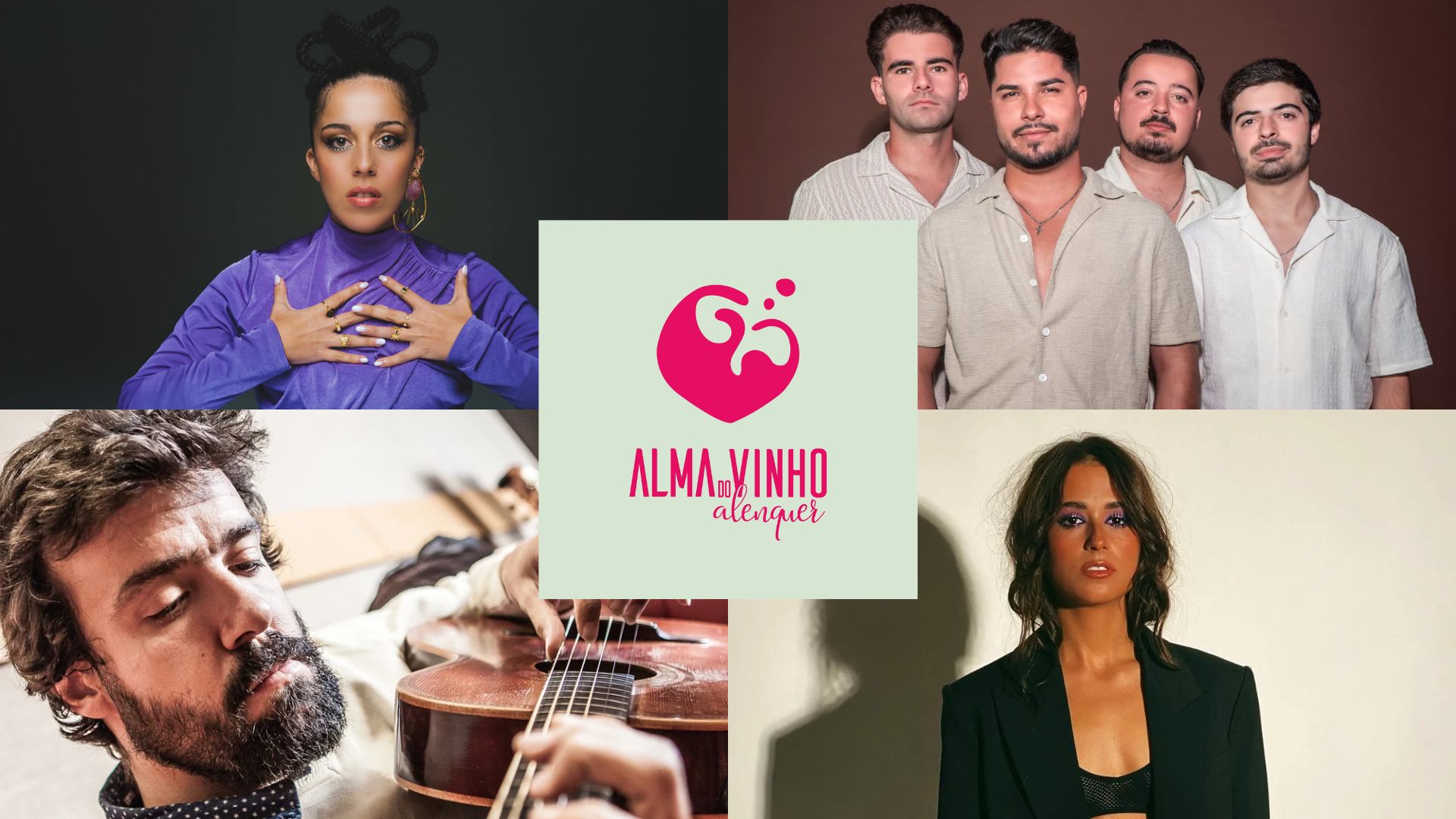 Sara Correia, Vizinhos, Miguel Araújo e Carolina de Deus na Alma do Vinho 2026