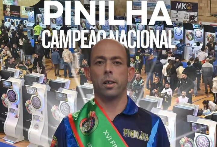 Tiago Franco vai representar Portugal no Campeonato Europeu de setas
